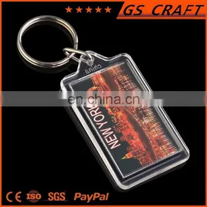 Fashion High Quality Oem New York Style Plastic Key Chain thumbnail-1