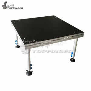Cheap Used Cheap Wooden Platform Banquet Portable Riser Outdoor Event Stage For Sale thumbnail-3