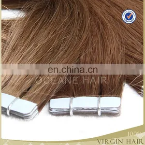Double Drawn Tape Hair Extension Tape Remy Hair Extensions thumbnail-2