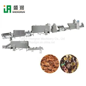 Multifunctional Chocolate Roasted Corn Flakes Making Machine India thumbnail-4