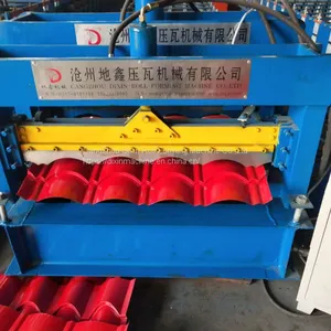 Building Material Metal Metal Glazed Tile Roll Forming Machine thumbnail-4