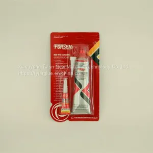 Taisn 596 Red Color Hi-temp RTV Silicone Sealant Gasket Maker 85g thumbnail-3