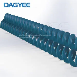 Separated Sludge Shaftless Screw Conveyors Made of Stainless Steel thumbnail-4