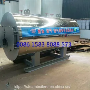3t/H Industrial Horizontal Firetube LNG LPG Natural Gas Fired Steam Boiler for Brewery Plant thumbnail-2