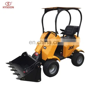 HYSOON Electric Motor Mini Loader HY200E thumbnail-1