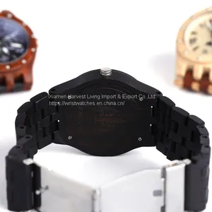 Man High Quantity Waterproof Wooden Watch thumbnail-5
