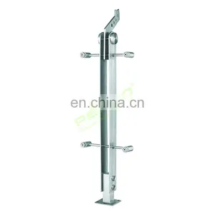 Top Sale Hospital 304 316 Steel Railing Designs For Balcony Stainless Steel Railing Supplier From China thumbnail-4
