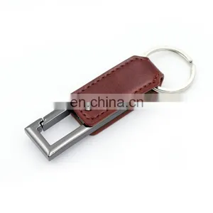 New Customized Logo Pendrive Leather USB 3.0 Flash Drive Gift With Metal Box Packing thumbnail-1