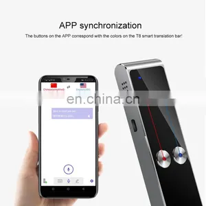 Intelligent Speech Translator Support 68 Languages Voice Translator Portable T8 Real Time Simultaneous Translation Equipment thumbnail-2