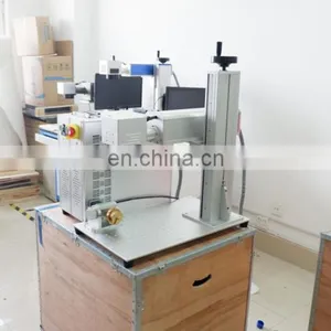 Outstanding Pet Bottles Recycle Polyester Staple Fiber Making Machine Mini Fiber Laser Marking Machine 20w thumbnail-4