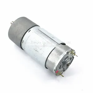 37mm 12v 24v dc Gear Motor With Encoder for 37mm Metal Gearbox and Intelligent Robot thumbnail-3