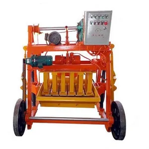 QMR4-45 Mobile Manual Concrete Brick Forming Machine thumbnail-2