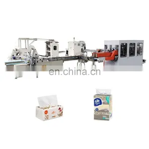 Fully Automatic Embossing Facial Tissue Paper Machine Production Line thumbnail-1
