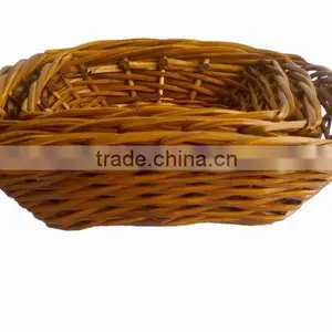 Eco-friendly Top Quality Handmade Cheap Wicker Bread Tray thumbnail-1