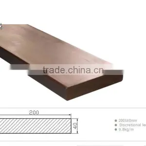 2015 Year New Fantastic Outdoor Wood Plastic Composite (WPC) Decking SD-D27 thumbnail-1