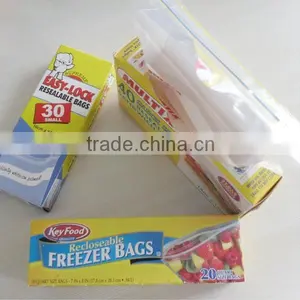 Food & Fruit Bag, Resealable Sandwich Bag Packed in Color Box thumbnail-1