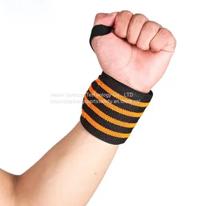 Neoprene Wrist Wrap Professional Grade Fitness Elastic Wrist Guard Wrap With Thumb Loops Brace Support for Men & Women thumbnail-1