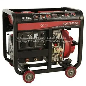 Hot Sale for Home/Outdoor Use Diesel Welding Generator With Electric Starter, Ce Euro V, EPA thumbnail-1
