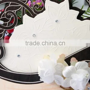 2014 Royal Wooden Wedding Invitation Card thumbnail-6