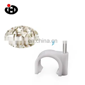 JINGHONG Thin Cheap Metal Cable Clip Plastic Nail Line Card thumbnail-1