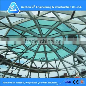 Pre Engineered Light Steel Structure Conference Hall Design thumbnail-3