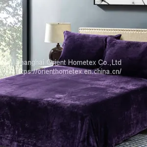 Flannel Fleece Bed Sheet Set thumbnail-1