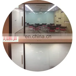 Green Grey Magic Office Living Room Switchable Privacy Safety 5+5mm LCD Film Smart Glass thumbnail-3