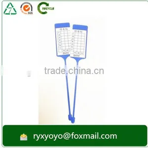 Customzied pp Plastic Car Key Tag Hang Tag With Loop thumbnail-4