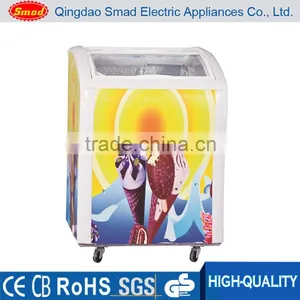 Sliding Glass Door Refrigerator Display Chest Freezer for Supermarket thumbnail-5