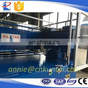 High Tech Fabric, Foam, Leather Receding Head Beam Cutting Press thumbnail-3