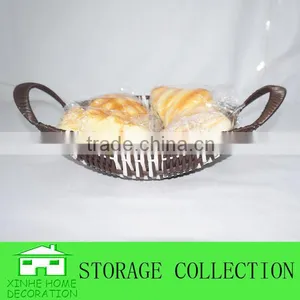 Woven Bread Tray With Handles thumbnail-1