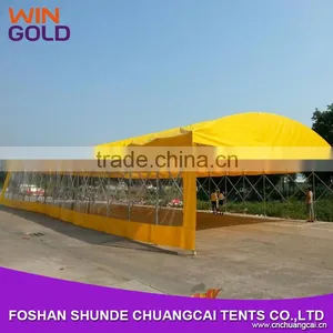 2015 Easy Assemble Customized Steel Structure Movable Folding Car Garage Tent for Car Parking thumbnail-2