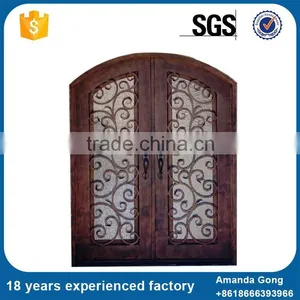 Stable Quality Old Entry Wrought Iron Single Security Door thumbnail-3