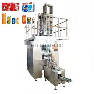 Automatic Juice and Milk Box Filling and Packing Machine thumbnail-3