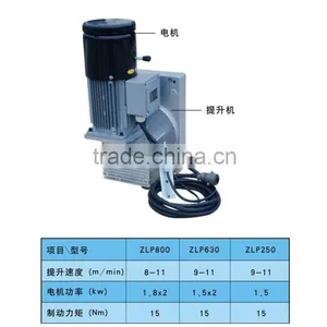 LTD 630/800/1000 Hoist for Suspended Platform/gondola/cradle thumbnail-6