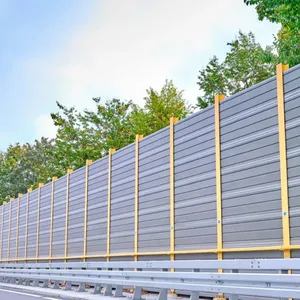 ISO/CE Certified Galvanized Steel Sound Barrier Wall Heavy-Duty Noise Reduction Panel for Highways/Industry Acrylic PVC Chinese thumbnail-3
