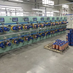High Quality Electroplated Enameled Wire Recycling Enamel Copper Clad Aluminium Wire 0.13mm 8-10%Cu thumbnail-4