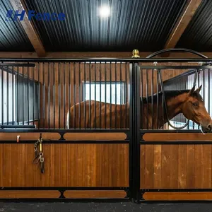 European Style High End Equestrian Barn Frontage Luxury Stables Horse Stalls Shelter for Sale thumbnail-2