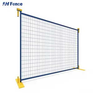 6x12FT Galvanized Steel Chain Link Temporary Fencing for Construction Sites in USA thumbnail-4