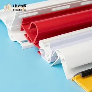Durable Eco-Friendly PVC Plastic Decorated Rigid Windows and Doors Extrusion Profiles thumbnail-3
