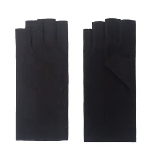 Half Finger Gloves, Gloves Fingerless Gloves for Women Men, Winter Half Finger Gloves, Fit for Working, Typing, Writing, Running thumbnail-3