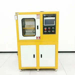 High Efficient Lab Hot Heating Plate Rubber Vulcanize Equipment Heat Press Tire Rubber Vulcanizing Machine thumbnail-1