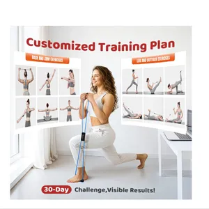 Figure 8 Resistance Band With Padded Handles Great for Stretch Exercise Fitness Training Yoga Resistance Weights Therapy Gym or Home Workout Equipment thumbnail-3