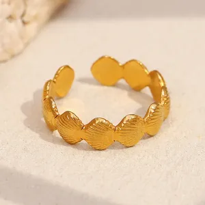 Stainless Steel Ring, 4mm Wide, Matte Finish, 22mm Inner Diameter, Nickel-Free, Bulk Stock Supplier thumbnail-5