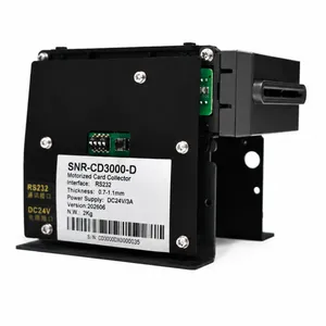Motorized Card Collector Module for Self Service Kiosk Hotel Key Card Return and RFID Card Recycling System thumbnail-1
