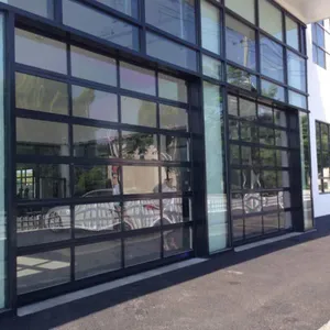 Aluminum Alloy See‑through Garage Door thumbnail-1