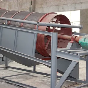Heavy Duty Rotary Trommel Screen, Ore Washing & Classification Trommel for Alluvial Gold, Tin, Tungsten, Chrome Ore Processing thumbnail-1