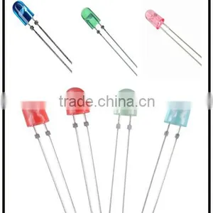 460 - 470nm Blue 5mm Oval Led Diode Without Stopper thumbnail-4