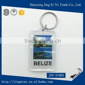 Customized Square Photo Frame Keychain thumbnail-1