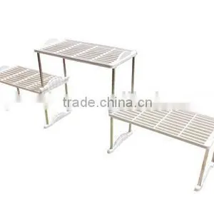 Multi-function Plastic Shoe Rack Cheap Shoe Rack Kitchen Plastic Storage Rack thumbnail-1